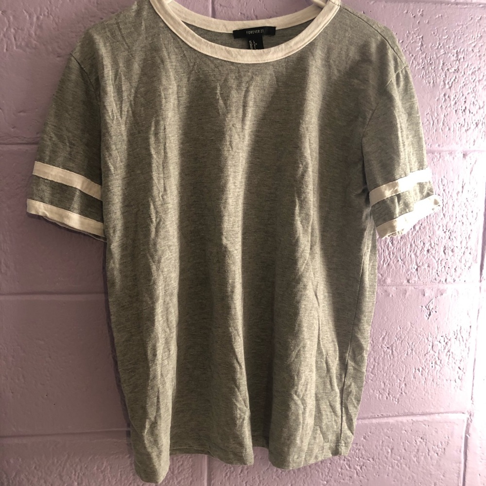 Forever 21 Grey T-Shirt